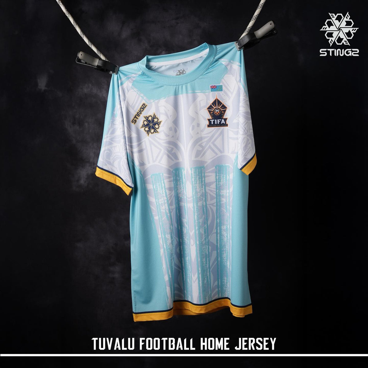 Nauru Soccer Jersey — Home | Football Shirts | STINGZ – Stingz
