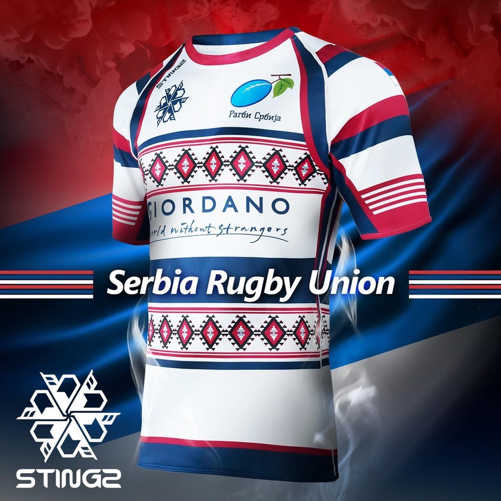 Replica Serbia Rugby Away