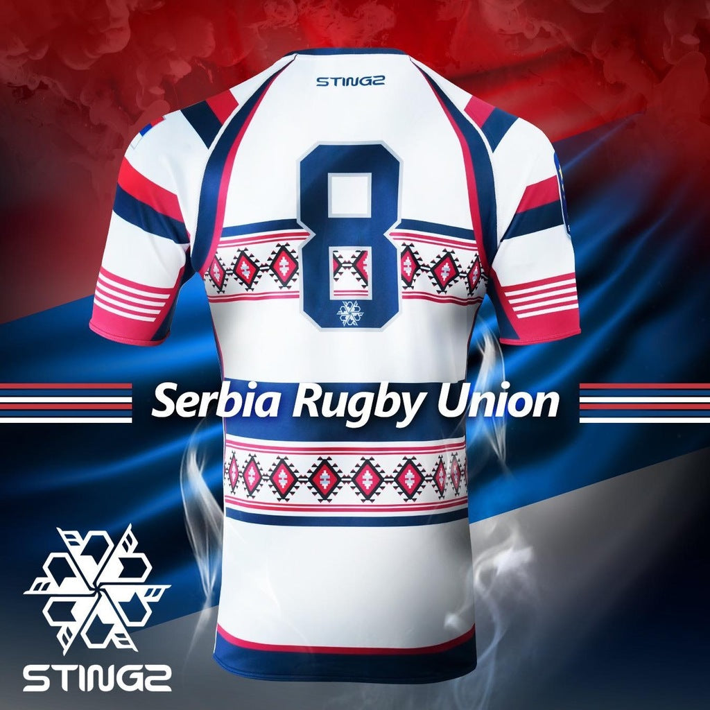 Replica Serbia Rugby Away