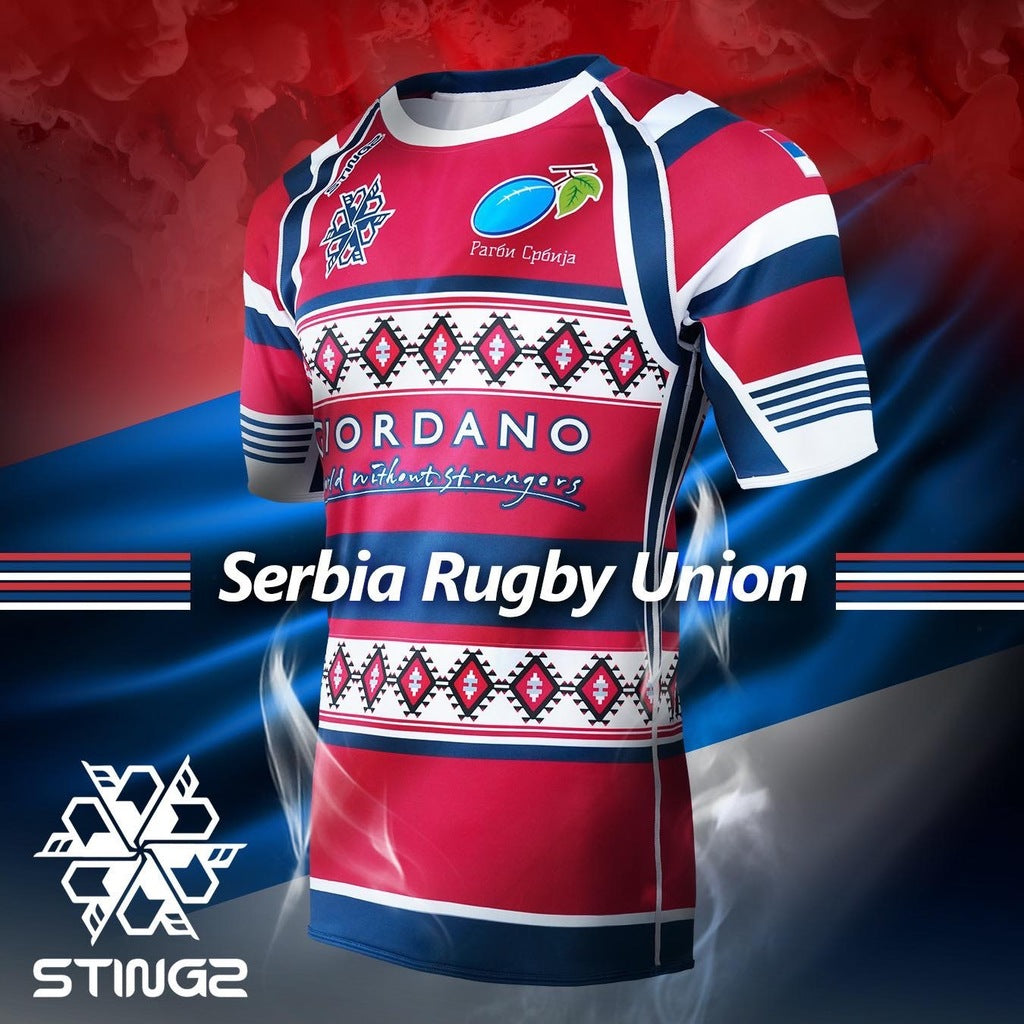 Replica Serbia Rugby Home